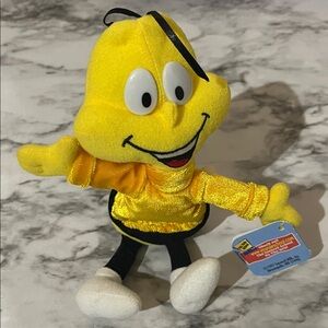 Honey nut Cheerios Bee 1997, black and Yellow Cereal General Mills
